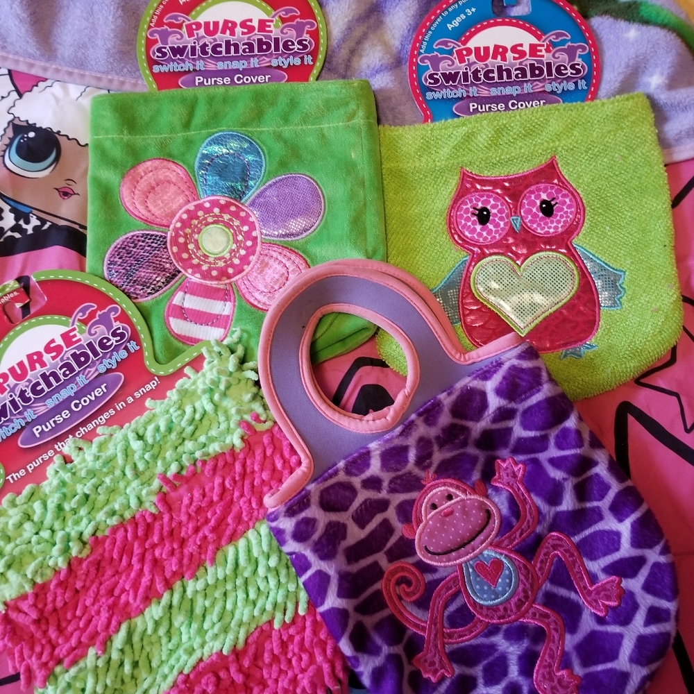 Purse switchables set of 4 + 1